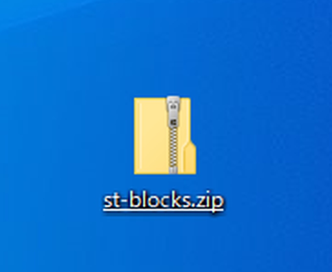 「st-blocks.zip」圧縮ファイル