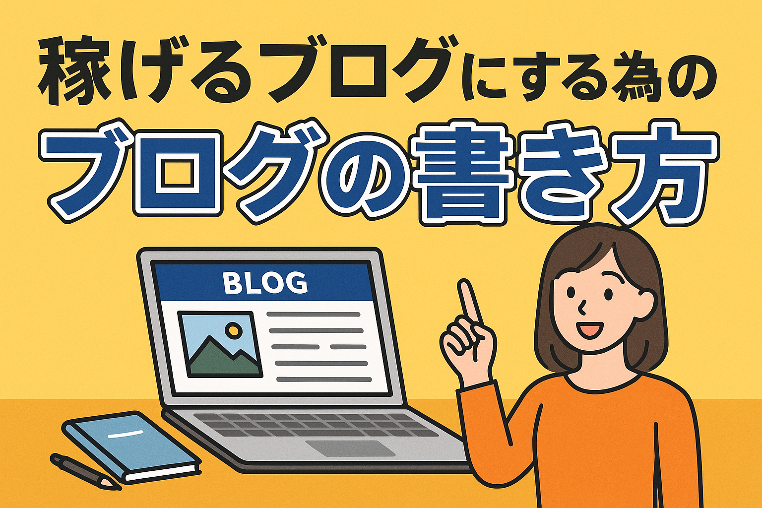 稼げるブログにする為のブログの書き方