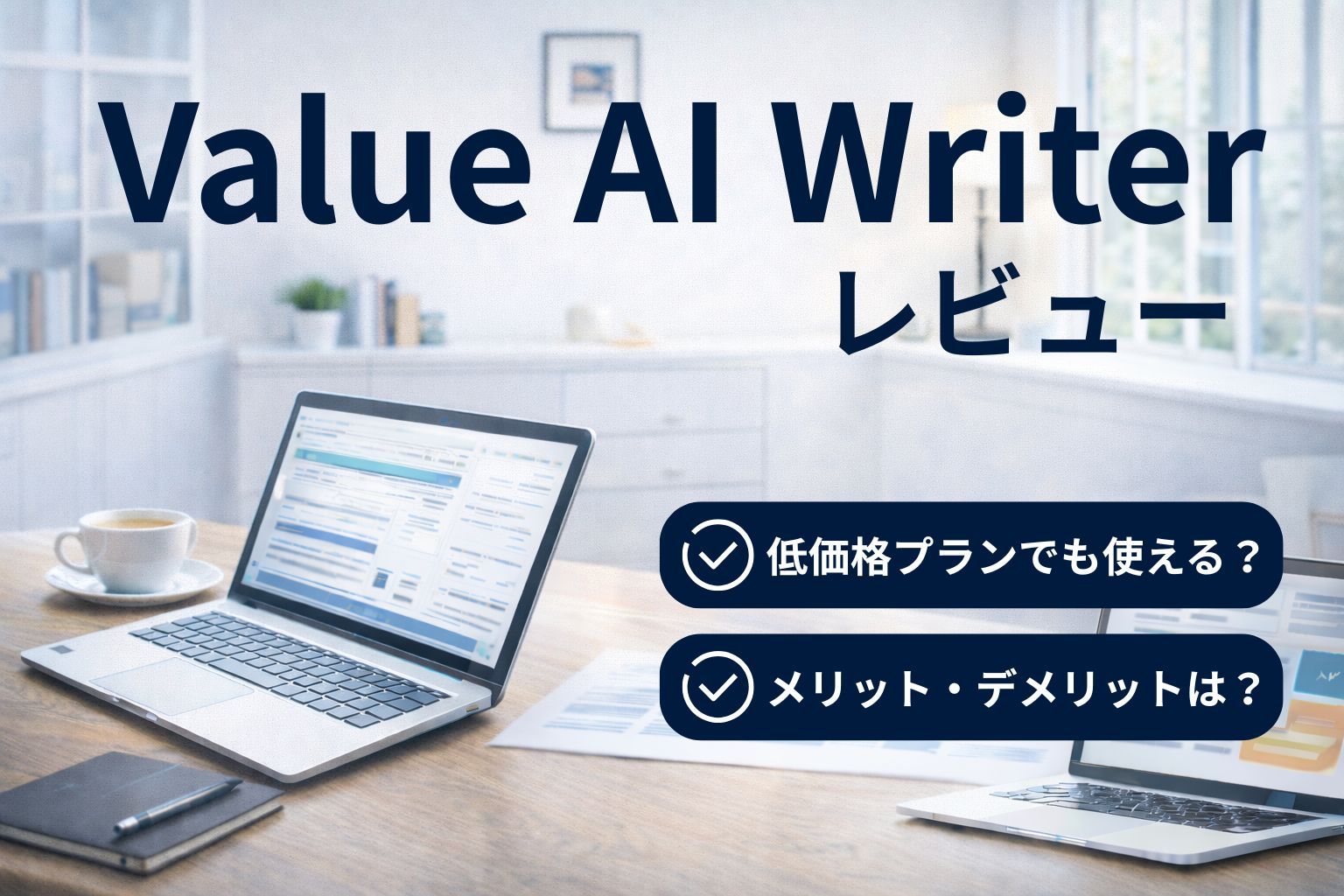 Value AI Writerレビュー｜低価格でも使える？AIライティングツールを実体験でガチ評価