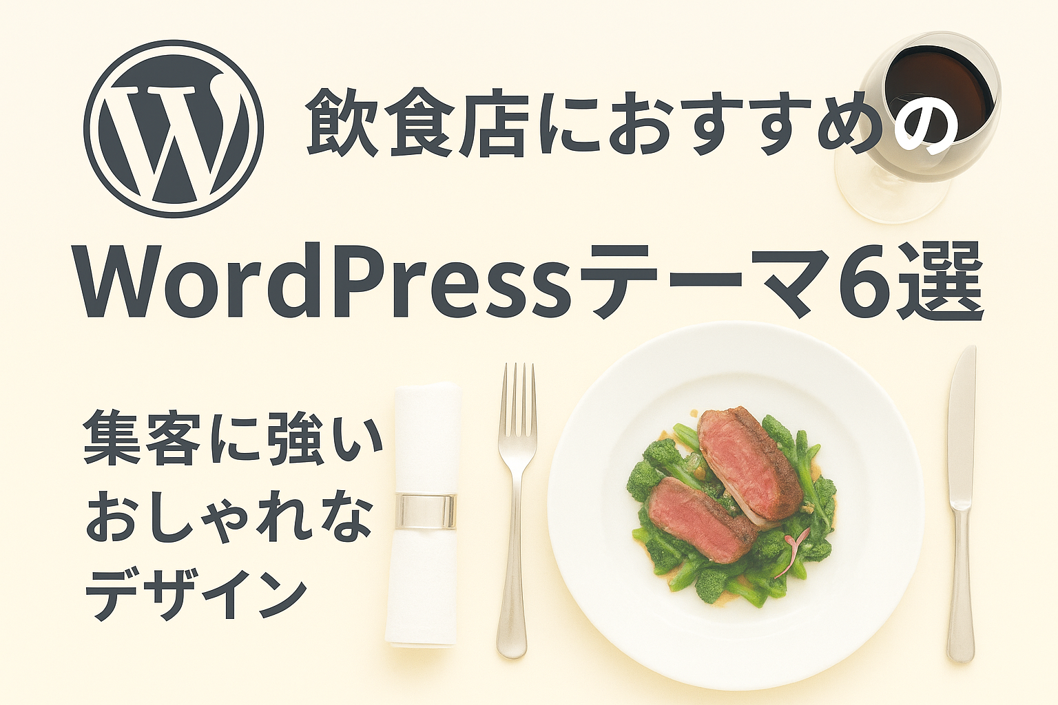 飲食店におすすめのWordPressテーマ６選｜集客に強いおしゃれなデザイン