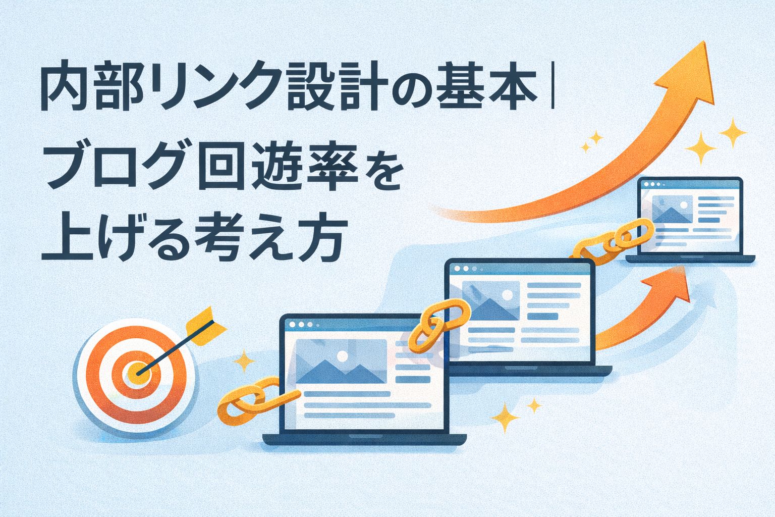 内部リンク設計の基本｜ブログ回遊率を上げる考え方