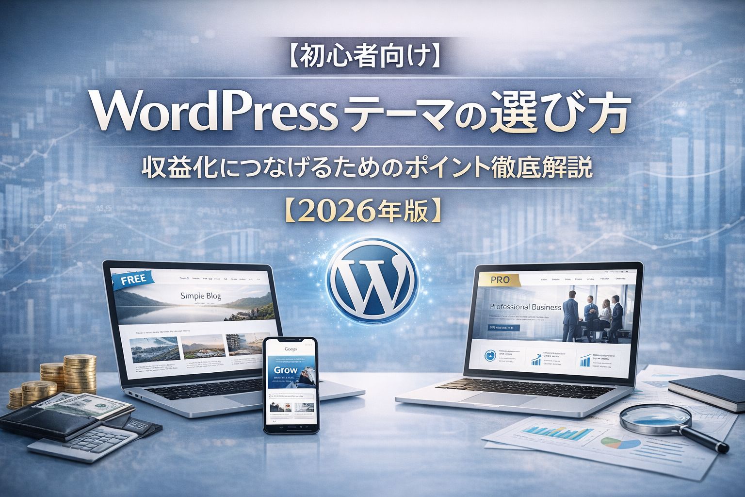 【初心者向け】WordPressテーマの選び方｜収益化につなげるためのポイント徹底解説【2026年版】