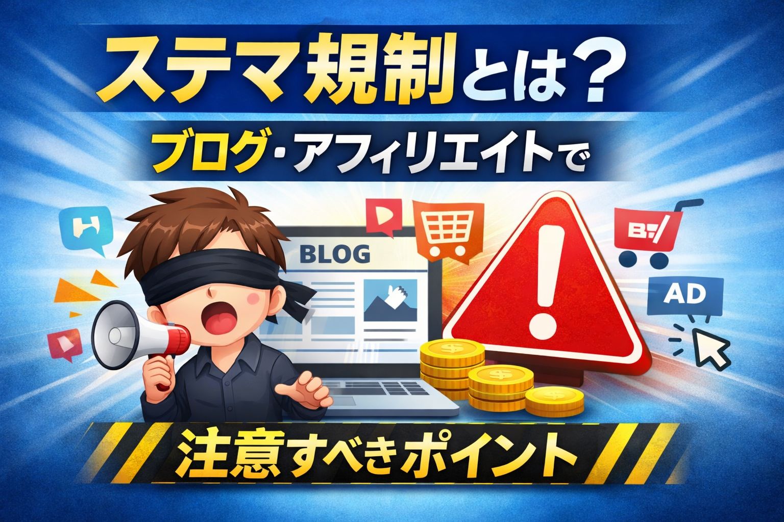 ステマ規制とは？ブログ・アフィリエイトで注意すべきポイント